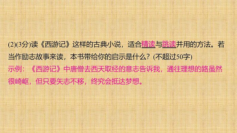 2025年中考语文复习名著逐篇练专题课件第7页