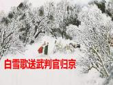 人教部编版（2024）九年级语文下册24诗词曲五首-白雪歌送武判官归京精品课件