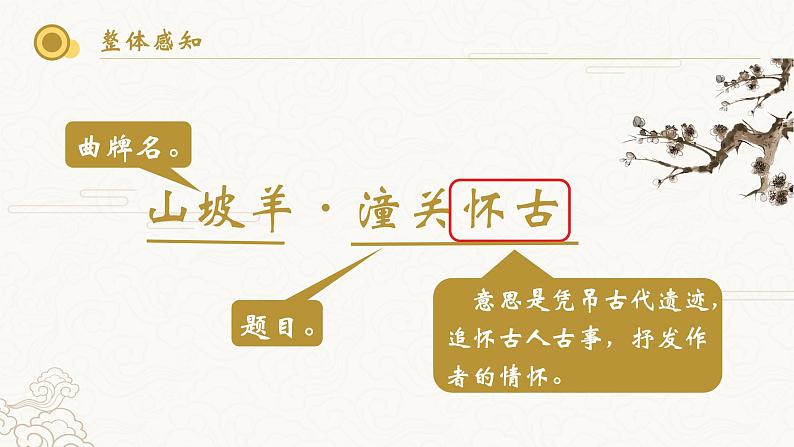 人教部编版初中语文九年级上册 《24.诗词曲五首-山坡羊潼关怀古》课件第7页