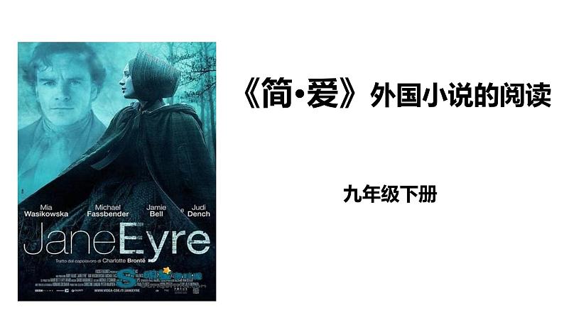 人教部编版（2024）九年级语文下册第六单元名著导读《简·爱》外国小说的阅读课件第1页