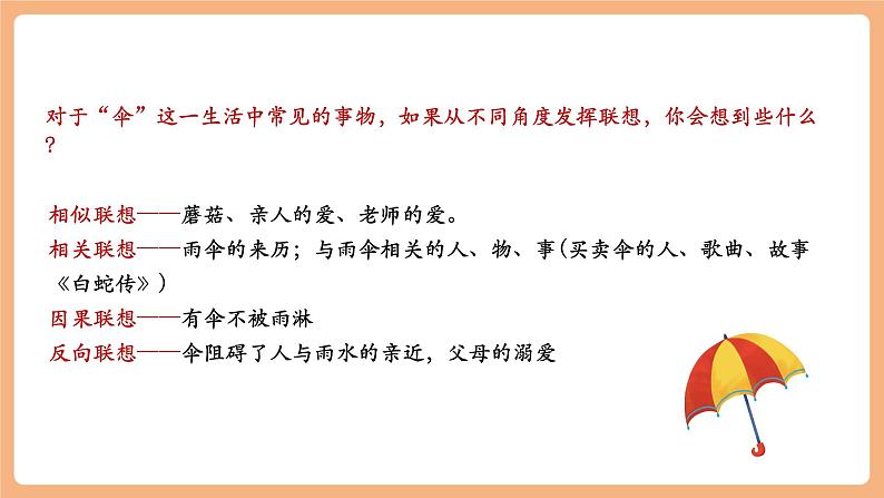 第六单元 写作 发挥联想和想象 课件第5页