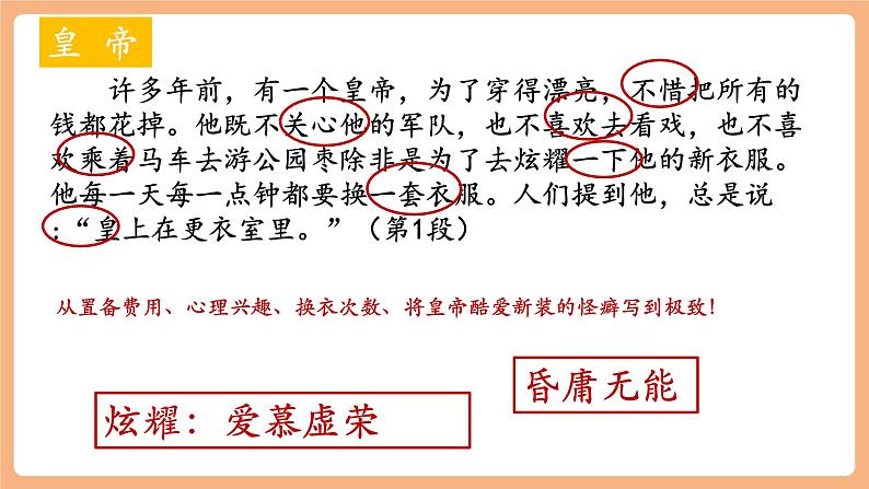 第22课 皇帝的新装 第2课时 课件第5页