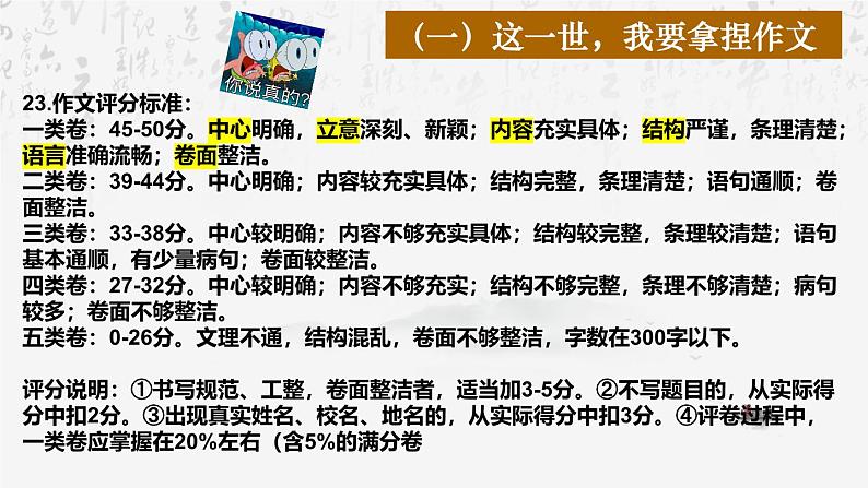 2025年中考语文专题复习：写作技巧 课件第4页