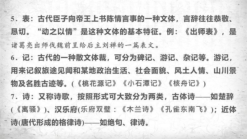 2025年中考语文专题复习： 文学文化常识 课件第4页