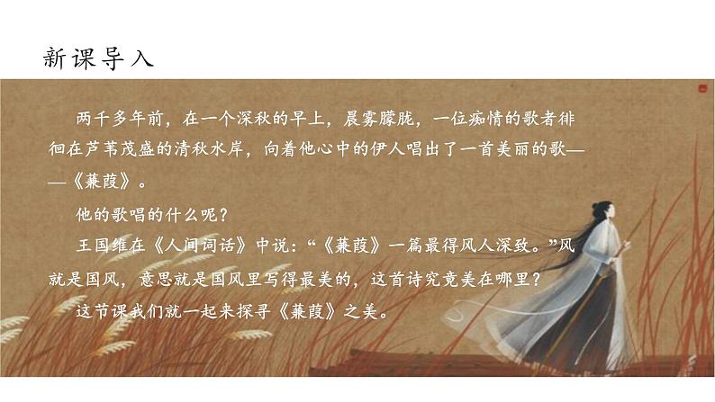 【新课标】第12课 蒹葭 课件第4页