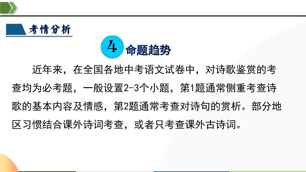 2025中考语文复习：部编版七年级上册古诗词复习（课件）第7页