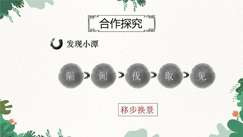 部编版语文八年级下册 10 小石潭记—第二课时课件第5页