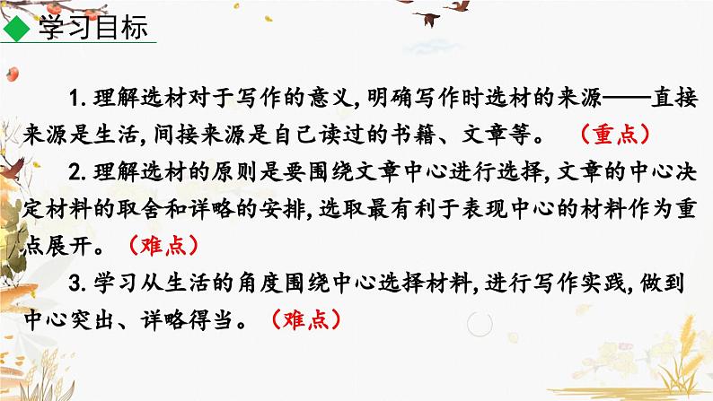 写作 怎样选材第3页