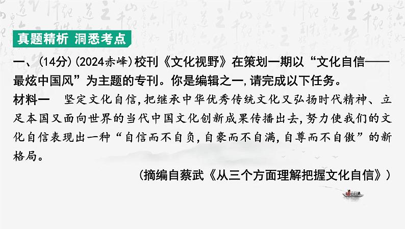 2025年中考语文专题复习：非连续性文本阅读 课件第3页
