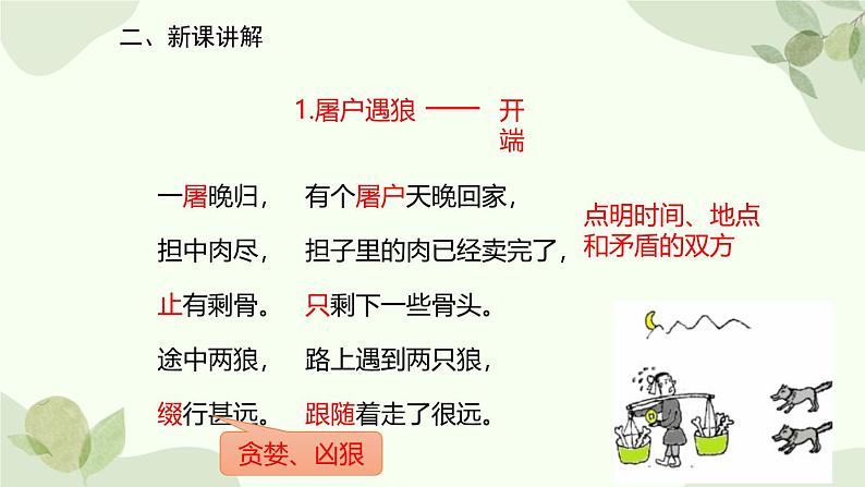 统编版（2024）语文七年级上册 20 狼课件第4页