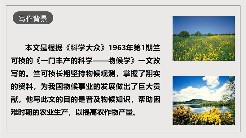 人教部编版语文八年级下册5《大自然的语言》课件第7页