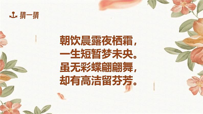 《蝉》课件统编版语文八年级上册第2页