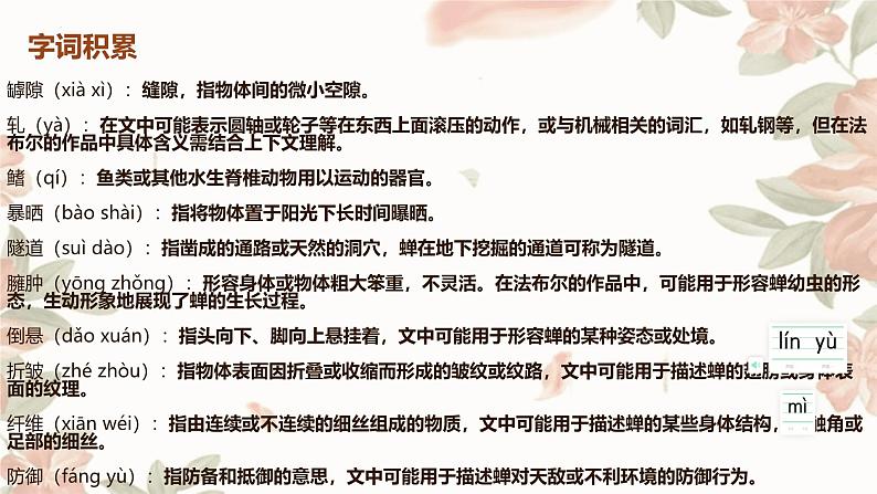 《蝉》课件统编版语文八年级上册第7页