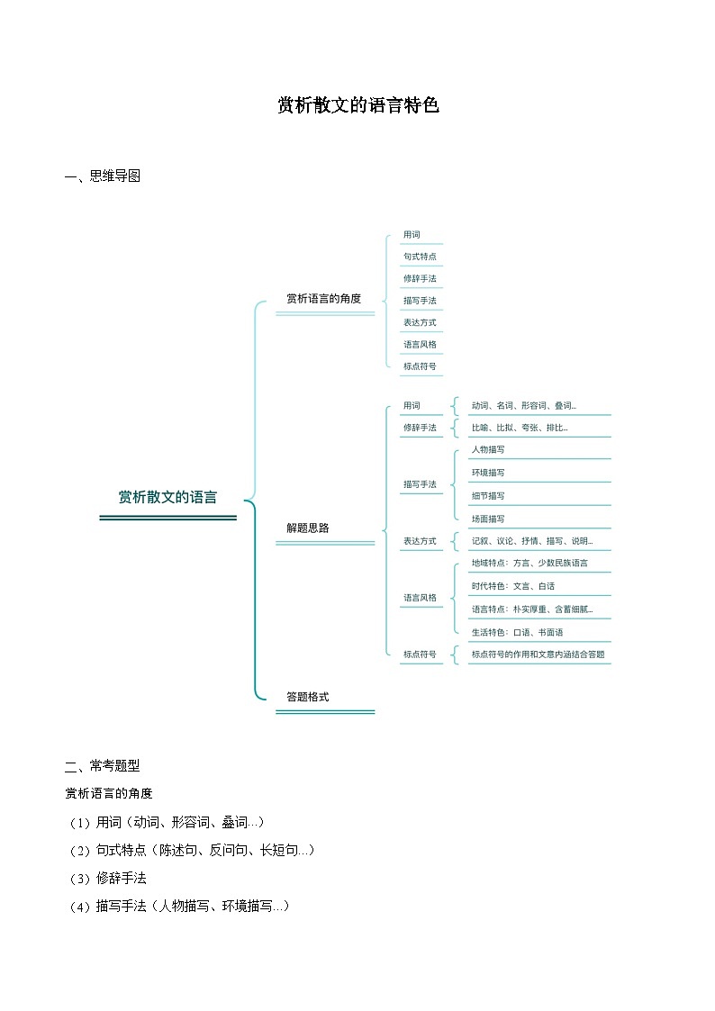 赏析语言特色（学生版）docx第1页