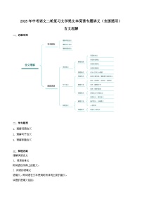 专题06 散文阅读：理解含义-2025年中考语文二轮复习文学类文本阅读专题讲义（全国通用）