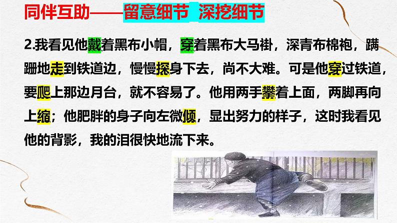 第三单元写作《抓住细节》课件-2024-2025学年统编版语文七年级下册第6页