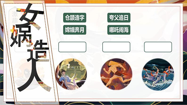 第23课《女娲造人》课件+2024—2025学年统编版语文七年级上册第3页