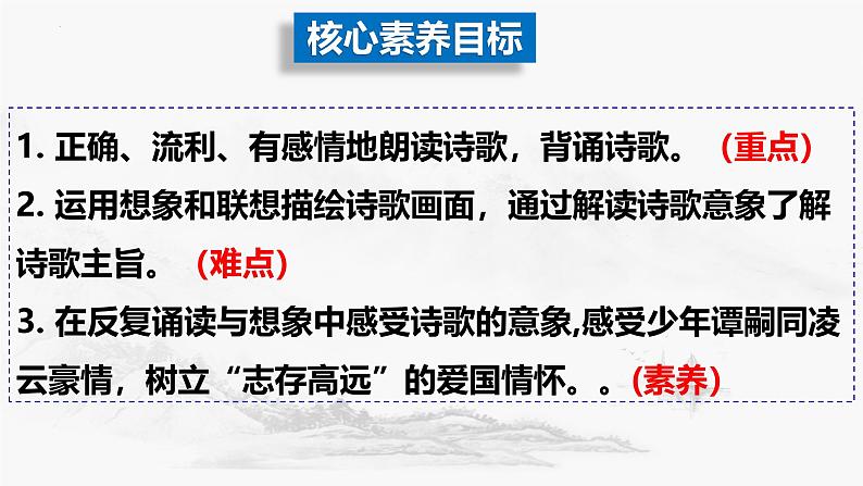 第六单元课外古诗词诵读《潼关》课件-2024-2025学年统编版语文七年级上册第2页