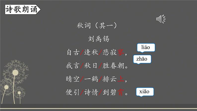 第六单元《课外古诗词诵读》课件 2024—2025学年统编版语文七年级上册第5页