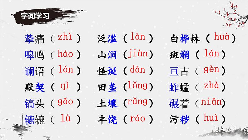 8 土地的誓言 同步优质课件第7页