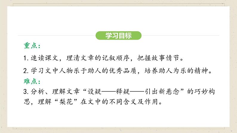 人教部编版2024语文七年级下册--第15课 驿路梨花课件第4页