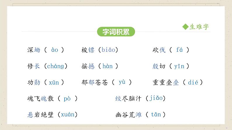 人教部编版2024语文七年级下册--第20课 井冈翠竹课件第7页