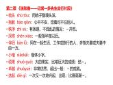 修订版统编教材初中语文七下 第一单元复习讲义+课件