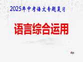 2025年中考语文专题复习：《语言综合运用》课件