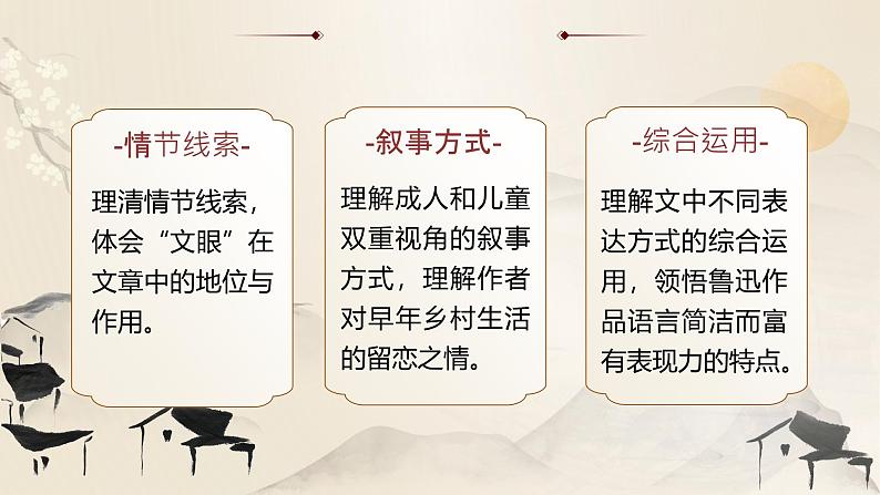 部编版2024春八年级语文下册1.社戏 课件第2页