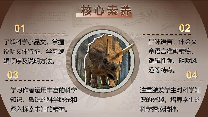 部编版2024春八年级语文下册6.阿西莫夫短文两篇之《恐龙无处不有》 课件第2页