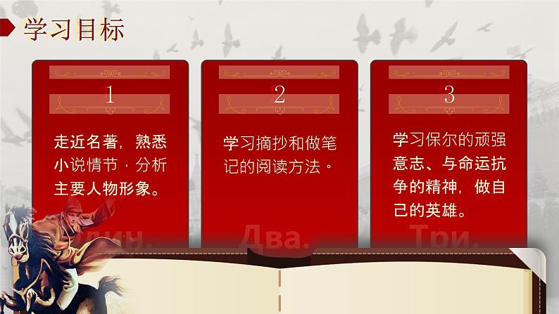部编版2024春八年级语文下册名著导读《钢铁是怎样炼成的》：摘抄和做笔记 课件第5页