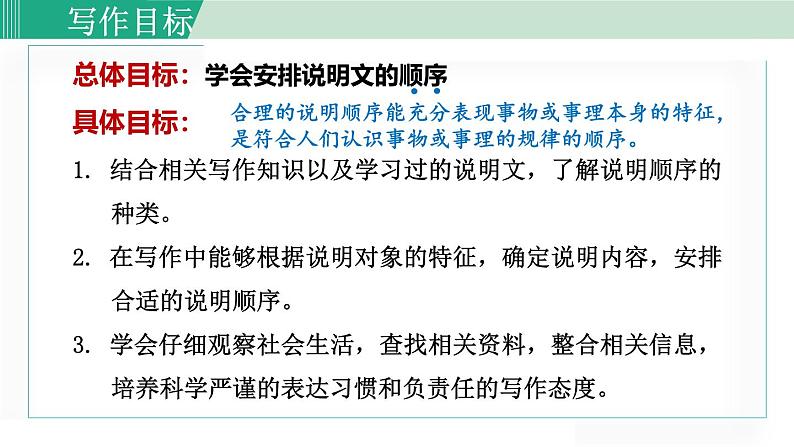 统编版语文八年级下册课件《写作：说明的顺序》第2页