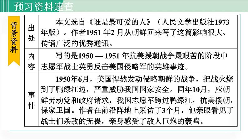 统编版七年级语文下册课件《谁是最可爱的人》第7页