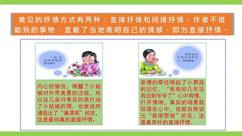 第二单元写作《学习抒情》第8页
