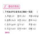 部編版九年級(jí)上冊(cè)語(yǔ)文第六單元各課同步習(xí)題課件（打包7份）