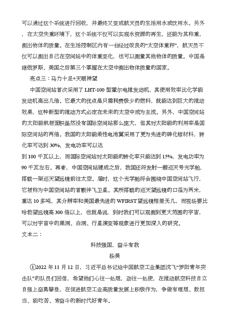 四川省攀枝花市仁和区2024-2025学年九年级上学期1月期末 语文试题第2页