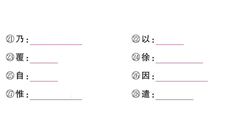 初中语文新人教部编版七年级下册古诗文三《卖油翁》 作业课件（2025春）第7页