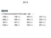 初中語文新人教部編版七年級下冊第四單元14 驛路梨花 作業(yè)課件2025春