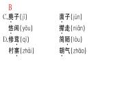 初中語文新人教部編版七年級下冊第四單元14 驛路梨花 作業(yè)課件（2025春）