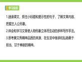 【任务型教学】修订版统编教材七下15《 青春之光》课件+教案+导学案（师生版）+同步测试（含答案）