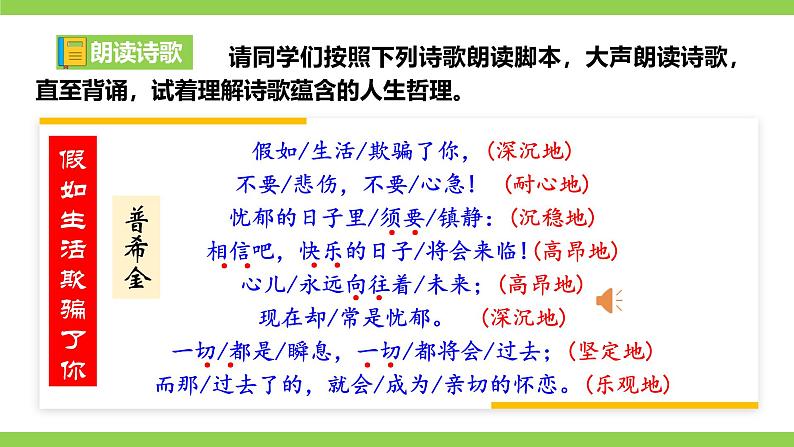 20《 外国诗二首》【2022新课标】课件第7页