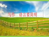 第五單元寫作《語言要簡明》（課件+教案）