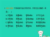 辽宁省2024中考语文第一部分积累与运用专题一字音字形课件