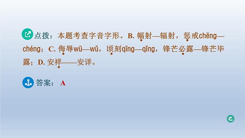 辽宁省2024中考语文课件第一部分积累与运用专题一字音字形第3页