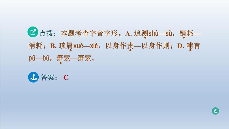 辽宁省2024中考语文课件第一部分积累与运用专题一字音字形第6页