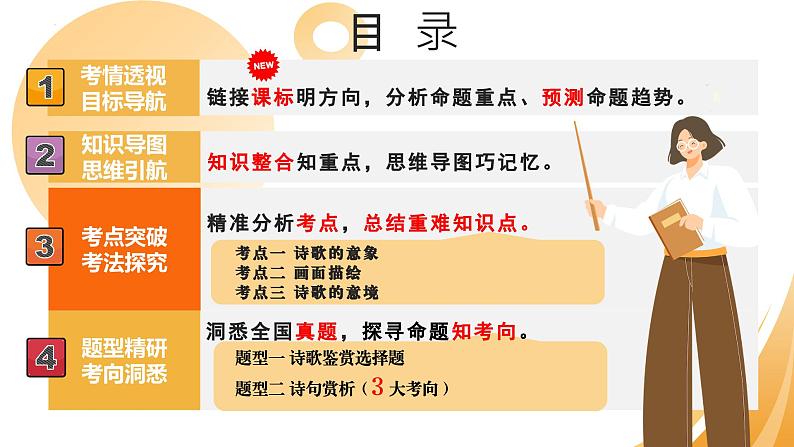 2025年中考语文复习第01讲  意象、画面与意境（课件）第2页