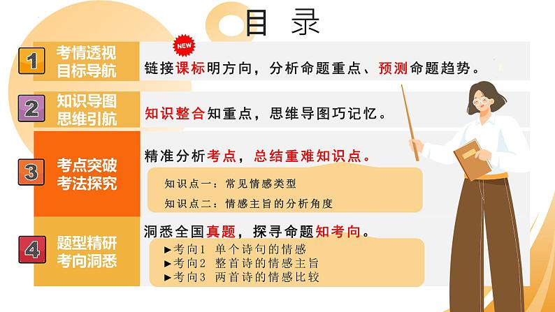 2025年中考语文复习第04讲   情感主旨（课件）第2页