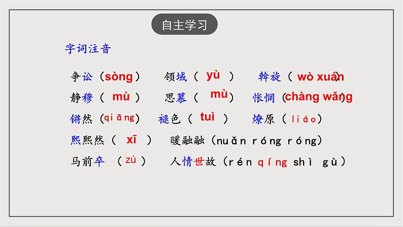 人教部编版（五四制）语文八下第4课《灯笼》课件第8页