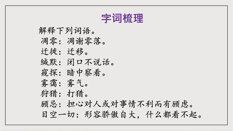 人教部编版（五四制）语文八下第7课《大雁归来》课件第7页