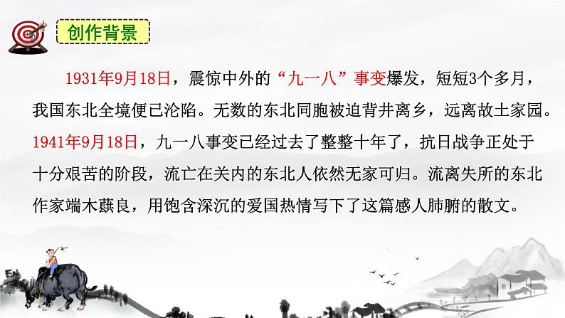 第8课《土地的誓言》课件--2024-2025学年统编版语文七年级下册第7页